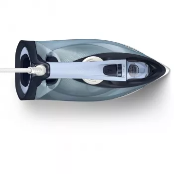 Naparovacia žehlička Philips DST7020/20 — 2800 W, žehliaca plocha SteamGlide Plus, trvalá para 50 g/min, parný ráz 250 g/min, nádržka na vodu 0,3 l, modrá