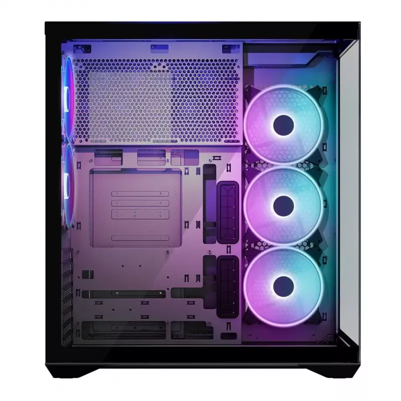 MODECOM Volcano SPACE XL ARGB PC skriňa Full-Tower — Full Tower, podpora E-ATX, tvrdené sklo, ARGB, GPU až do 440 mm