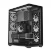 MODECOM Volcano SPACE XL ARGB PC skriňa Full-Tower — Full Tower, podpora E-ATX, tvrdené sklo, ARGB, GPU až do 440 mm