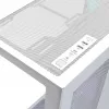 PC skriňa Full-Tower MODECOM Volcano SPACE XL ARGB FULL TOWER 5F biela — ATX, tvrdené sklo, ARGB, USB-C