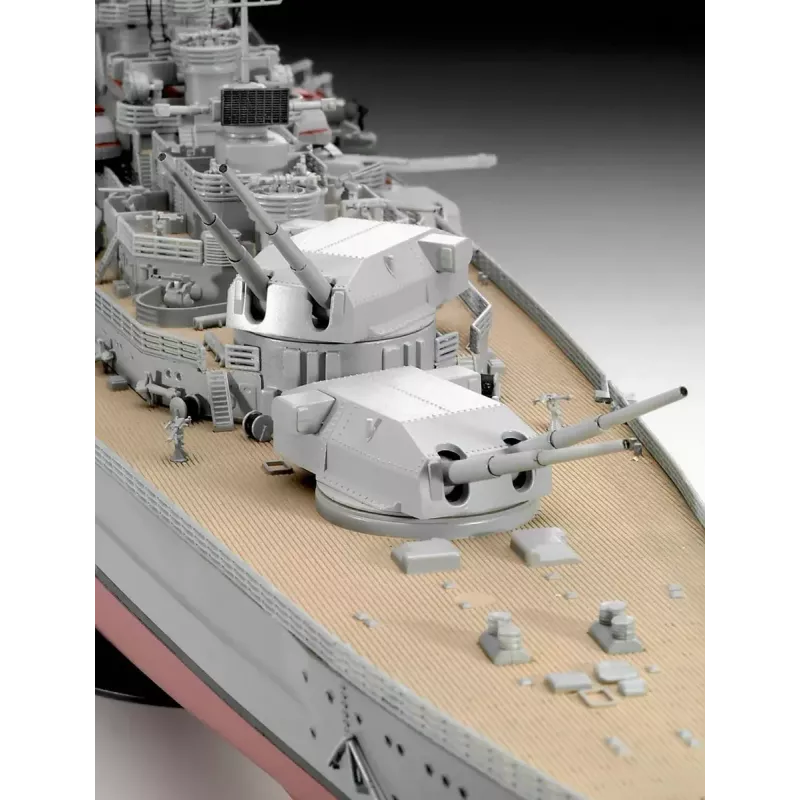 Model vojenskej lode Revell Bismarck stavebnica 1:350