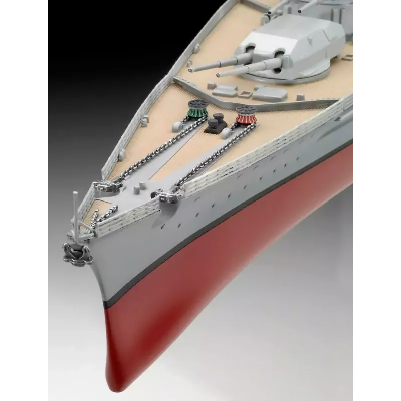 Model vojenskej lode Revell Bismarck stavebnica 1:350