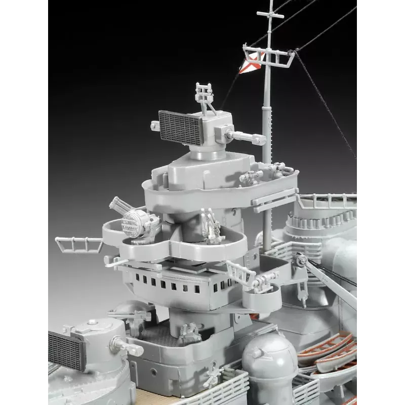 Model vojenskej lode Revell Bismarck stavebnica 1:350