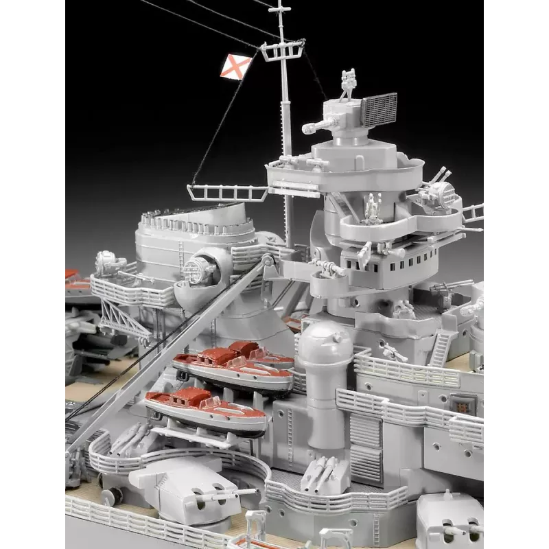 Model vojenskej lode Revell Bismarck stavebnica 1:350