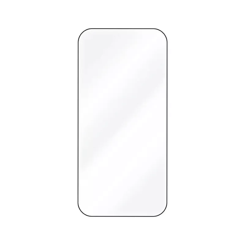 Ochranná fólia displeja FIXED pre Apple iPhone 17 Pro — tvrdené sklo, čierna, Armor s aplikátorom proti prachu a AR vrstvou