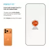 Ochranná fólia displeja FIXED pre Apple iPhone 17 Pro — tvrdené sklo, čierna, Armor s aplikátorom proti prachu a AR vrstvou
