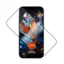 Ochranná fólia displeja FIXED pre Apple iPhone 17 Pro — tvrdené sklo, čierna, Armor s aplikátorom proti prachu a AR vrstvou