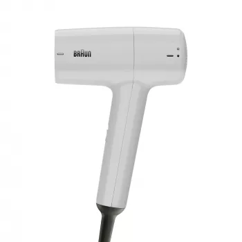 Fén BRAUN HD1.55 — 1800 W, 2 stupne ohrevu, Cool shot, 1,8 m kábel, biely