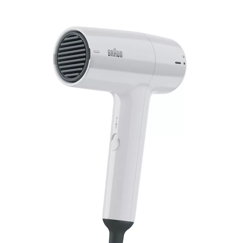 Fén BRAUN HD1.55 — 1800 W, 2 stupne ohrevu, Cool shot, 1,8 m kábel, biely