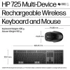 HP 720 Multi-Device nabíjateľná bezdrôtová klávesnica a myš set