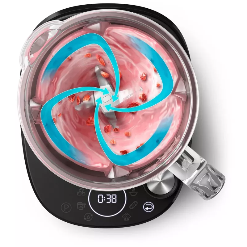 Stolný mixér Philips 7000 Series HR3760/10 čierna nerez