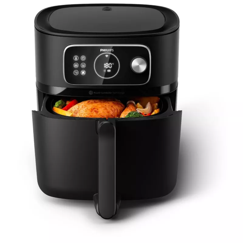 Philips HD9876/90 teplovzdušná fritéza 7000 series, 8,3 L, 2200 W, čierna
