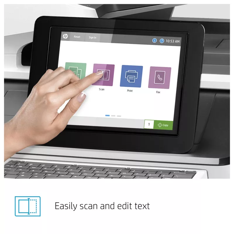 Multifunkčné zariadenie HP Color LaserJet Enterprise Flow MFP M776z laserová tlačiareň farebná
