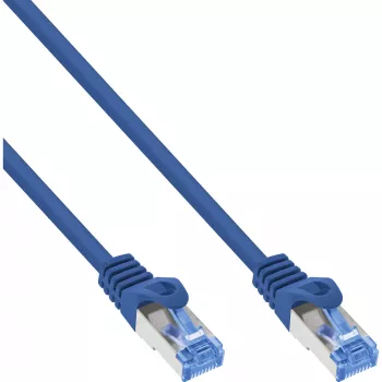 InLine 72602B sieťový kábel modrý 2 m Cat6a S/FTP (S-STP)