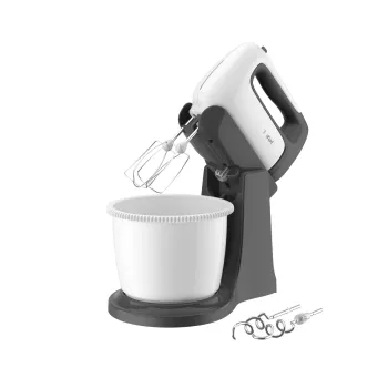 Tefal PrepMix+ HT464138 ručný mixér so stojanovou misou 500 W sivý/biely