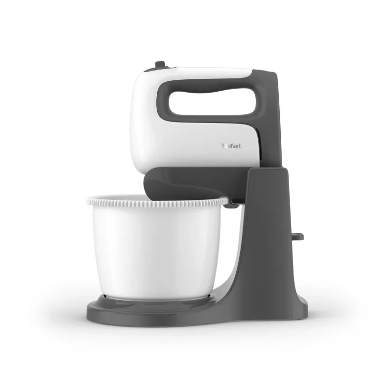 Tefal PrepMix+ HT464138 ručný mixér so stojanovou misou 500 W sivý/biely