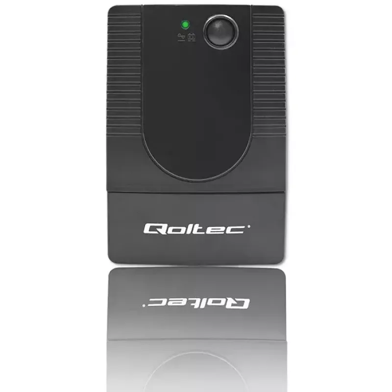 Záložný zdroj QOLTEC 53773 0,85 kVA (480 W) Line-Interactive, 1x výstup Typ-E, 7 Ah batéria