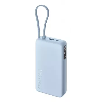 Powerbanka Xiaomi 67W 20000 mAh Li-Ion modrá – 11,1 V, USB-A + USB-C, podpora pre 3 zariadenia