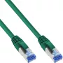 InLine B-76805G Cat6A S/FTP (PiMF) bezhalogénový prepojovací kábel, 5 m, zelený, balenie 25 ks