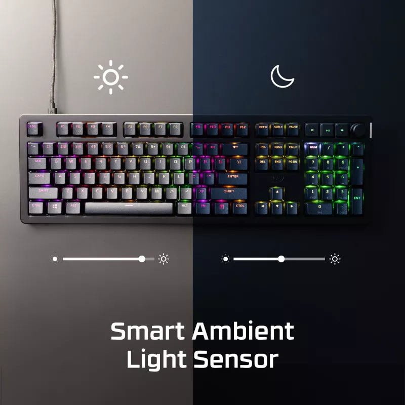 HyperX Alloy Rise - herné klávesnice