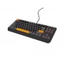 GENESIS Thor 230 TKL klávesnica Gaming USB + RF Wireless + Bluetooth QWERTY čierna, sivá, oranžová