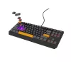 GENESIS Thor 230 TKL klávesnica Gaming USB + RF Wireless + Bluetooth QWERTY čierna, sivá, oranžová
