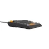 GENESIS Thor 230 TKL klávesnica Gaming USB + RF Wireless + Bluetooth QWERTY čierna, sivá, oranžová