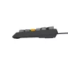 GENESIS Thor 230 TKL klávesnica Gaming USB + RF Wireless + Bluetooth QWERTY čierna, sivá, oranžová