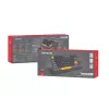 GENESIS Thor 230 TKL klávesnica Gaming USB + RF Wireless + Bluetooth QWERTY čierna, sivá, oranžová