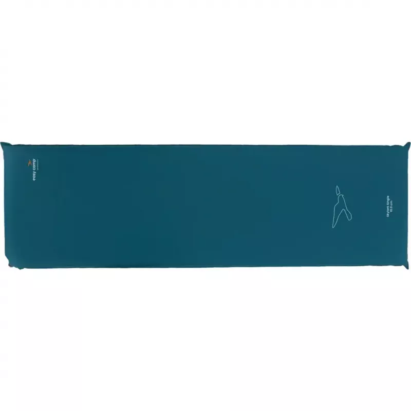 Jednolôžko easy camp Skylark Mat 10,0 cm modrá unisex kempingová spacia podložka