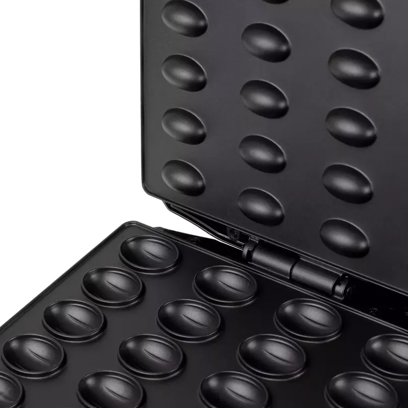 Waffleovač Mesko MS 3041 — 1600 W, čierny, robí 24 eliptických wafiel (220–240 V)