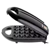 Waffleovač Mesko MS 3041 — 1600 W, čierny, robí 24 eliptických wafiel (220–240 V)