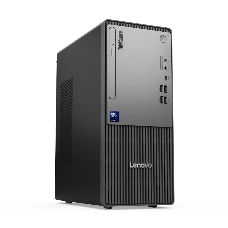 Desktop PC Lenovo ThinkCentre neo 50t Gen 6 Intel Core Ultra 5 225, 16 GB DDR5, 512 GB SSD, Windows 11 Pro, Tower, čierny