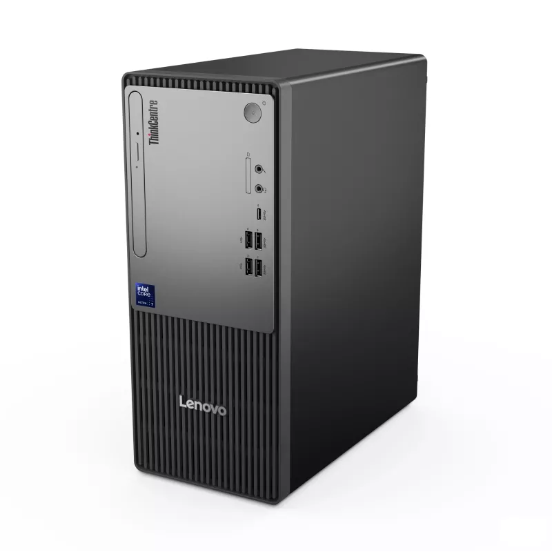 Desktop PC Lenovo ThinkCentre neo 50t Gen 6 Intel Core Ultra 5 225, 16 GB DDR5, 512 GB SSD, Windows 11 Pro, Tower, čierny