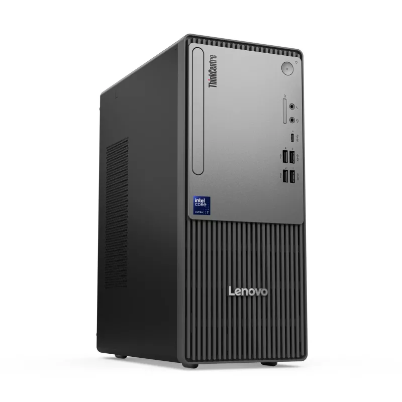 Desktop PC Lenovo ThinkCentre neo 50t Gen 6 Intel Core Ultra 5 225, 16 GB DDR5, 512 GB SSD, Windows 11 Pro, Tower, čierny