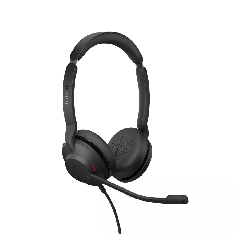 Jabra Evolve2 30 USB-C, UC Stereo, káblový, kancelária/call centrum, 20 - 20000 Hz, 125 g, headset, čierny