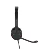 Jabra Evolve2 30 USB-C, UC Stereo, káblový, kancelária/call centrum, 20 - 20000 Hz, 125 g, headset, čierny