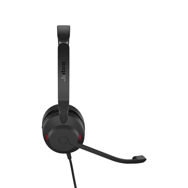 Jabra Evolve2 30 USB-C, UC Stereo, káblový, kancelária/call centrum, 20 - 20000 Hz, 125 g, headset, čierny