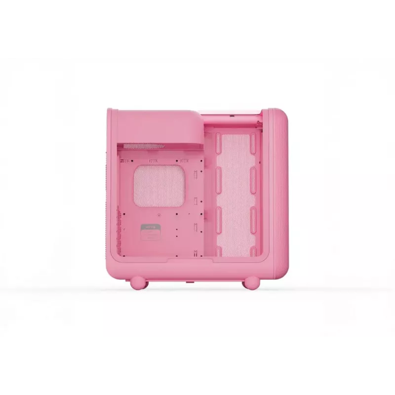 Mid-Tower PC skriňa HYTE X50 Strawberry Milk, model CS-HYTE-X50G-SM