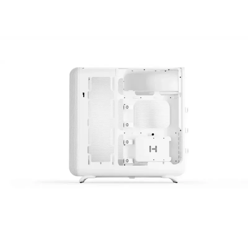 Mid-Tower PC skriňa HYTE X50 AIR Snow White – kompaktné Airflow puzdro