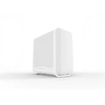 Mid-Tower PC skriňa HYTE X50 AIR Snow White – kompaktné Airflow puzdro