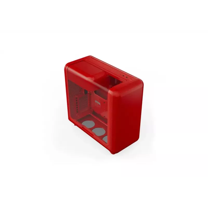 Mid-Tower PC skriňa HYTE X50 (Cherry) — HYTE X50 MID-TOWER SKRIŇA CHERRY