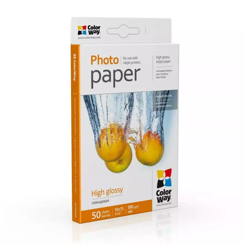 Fotografický papier lesklý Colorway PG1800504R