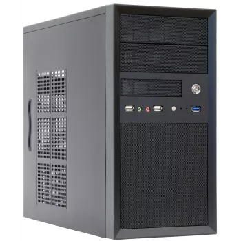 Chieftec CT-01B-OP počítačová skriňa Mini Tower čierna