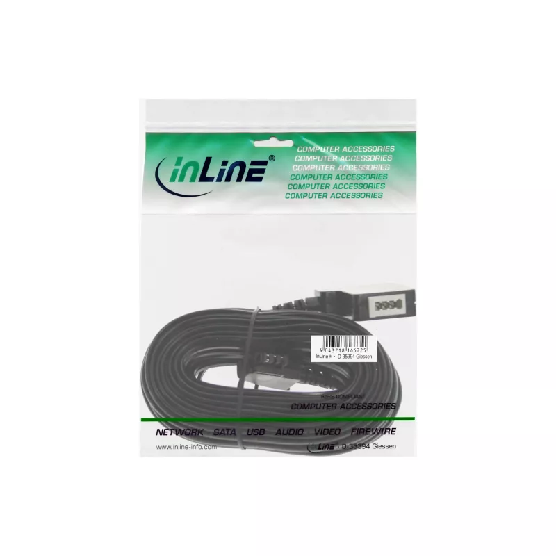 Káblové viazače InLine 100 mm, 2,5 mm šírka, čierna — balenie 1000 ks