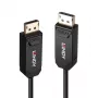 Lindy 10m Hybridný optický kábel DP 2.0 UHBR10, 10 m, DisplayPort, DisplayPort, samec, samec, 7680 x 4320 pixelov