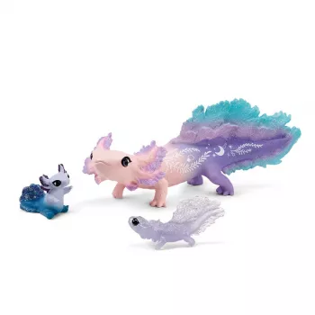 Schleich BAYALA Axolotl Discovery Set herná sada pre deti od 5 rokov, viacfarebná