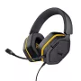 Drôtový herný headset TRUST 25784 s hlavovým mostom, 20–20 000 Hz, 1,2 m kábel, čierny/žltý