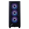 XPG VALOR AIR PRO Mid-Tower skriňa, Midi Tower, PC, čierna, ATX, EATX, micro ATX, Mini-ATX, SPCC, tvrdené sklo, Multi