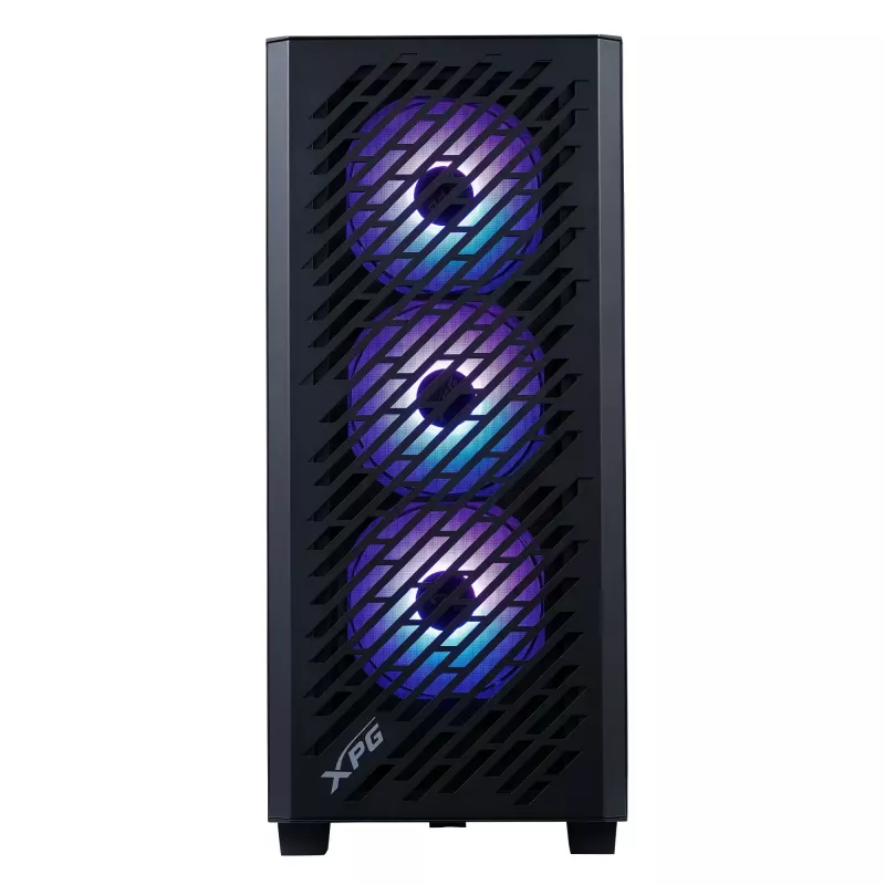 XPG VALOR AIR PRO Mid-Tower skriňa, Midi Tower, PC, čierna, ATX, EATX, micro ATX, Mini-ATX, SPCC, tvrdené sklo, Multi